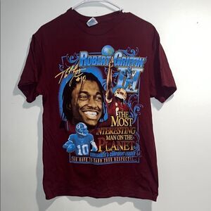 Robert Griffin III Maroon Graphic T-Shirt